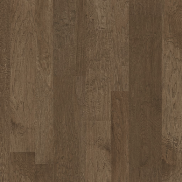 PRICE DROP ALERT - Shaw Duras Hardwood Wayward Hickory - Cassia Bark - Random Width - 3/8" Thick Hand Scraped Hickory Engineered Hardwood SH0342W07071