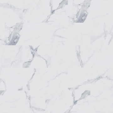 Shaw Fusion HyBrid - Carrara Marble - Rigid Core 12" x 24" Waterproof Vinyl Plank with Attached Pad UV85101032