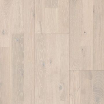 SUPER PREMIUM QUALITY - Kahrs Hardwood Beyond Retro Collection - Loft White Strip - 7-7/8" x 95-3/8" x 5/8" - Engineered Click Together Hardwood LOFT
